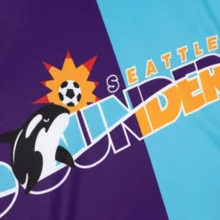 Apparel Mitchell & Ness T-Shirts & Tops-Since 96 2.0 Split Color Mesh Tank Seattle Sounders Fc