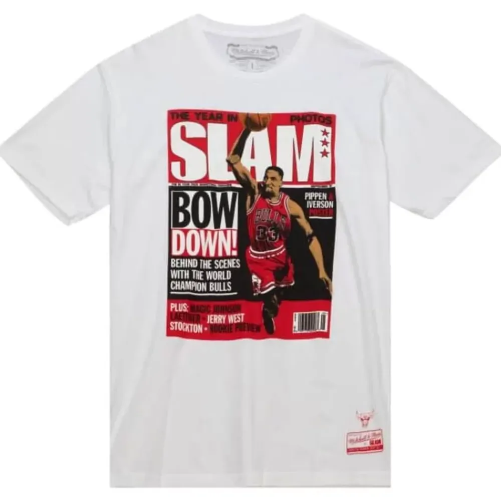 Apparel Mitchell & Ness T-Shirts & Tops-Slam Cover '97 Chicago Bulls Scottie Pippen
