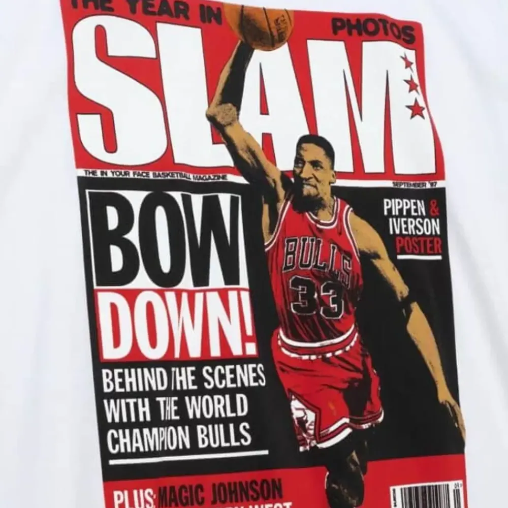 Apparel Mitchell & Ness T-Shirts & Tops-Slam Cover '97 Chicago Bulls Scottie Pippen