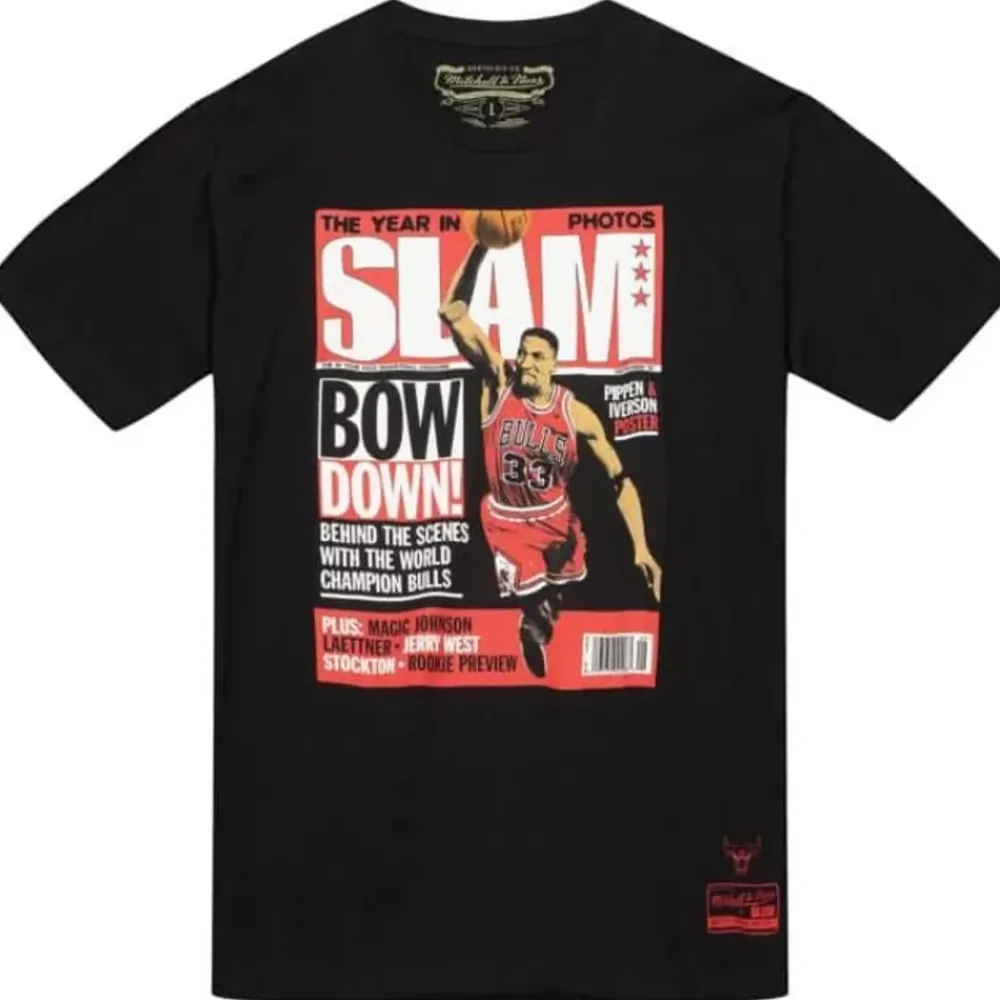 Apparel Mitchell & Ness T-Shirts & Tops-Slam Cover '97 Chicago Bulls Scottie Pippen