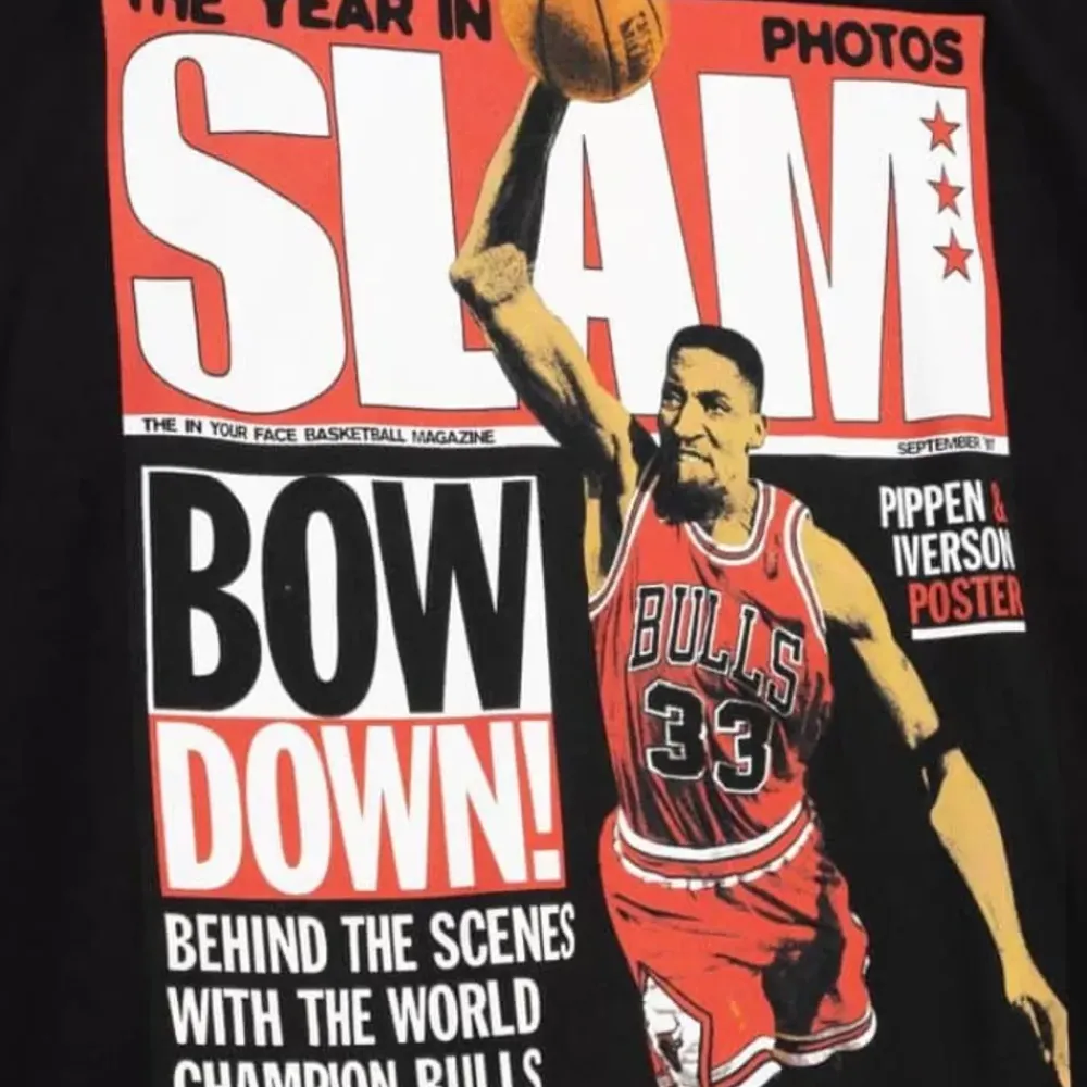 Apparel Mitchell & Ness T-Shirts & Tops-Slam Cover '97 Chicago Bulls Scottie Pippen