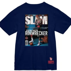 Apparel Mitchell & Ness T-Shirts & Tops-Slam Cover Jun '04 Houston Rockets Kenyon Martin