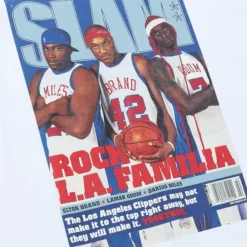 Apparel Mitchell & Ness T-Shirts & Tops-Slam Cover Los Angeles Clippers