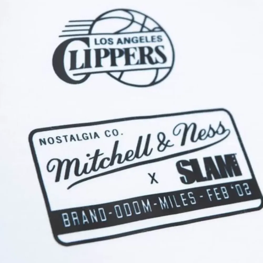 Apparel Mitchell & Ness T-Shirts & Tops-Slam Cover Los Angeles Clippers