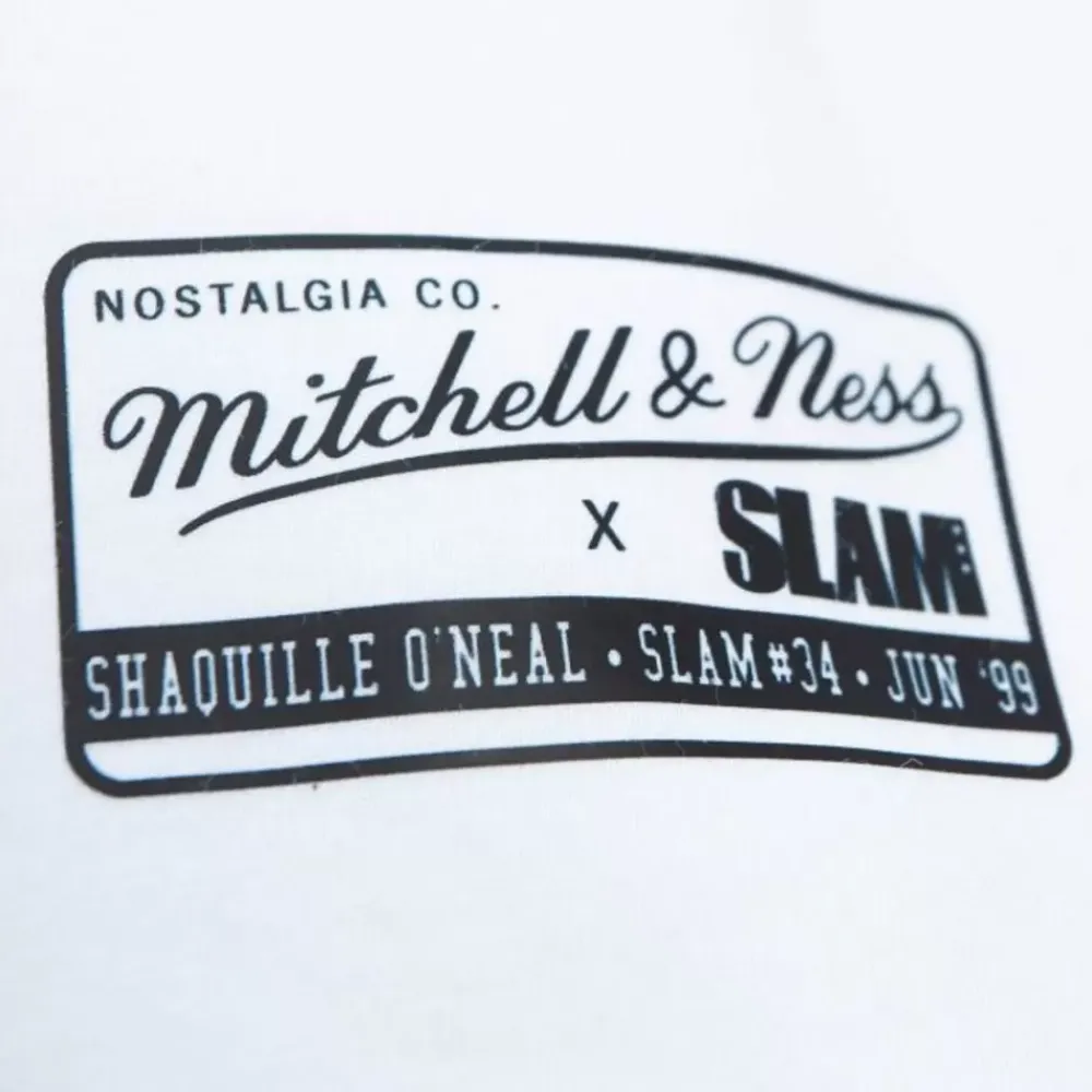 Apparel Mitchell & Ness T-Shirts & Tops-Slam Cover Los Angeles Lakers Shaquille O'Neal