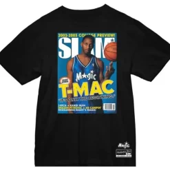 Apparel Mitchell & Ness T-Shirts & Tops-Slam Cover Orlando Magic Tracy Mcgrady