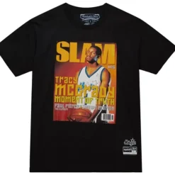 Apparel Mitchell & Ness T-Shirts & Tops-Slam Cover Orlando Magic Tracy Mcgrady