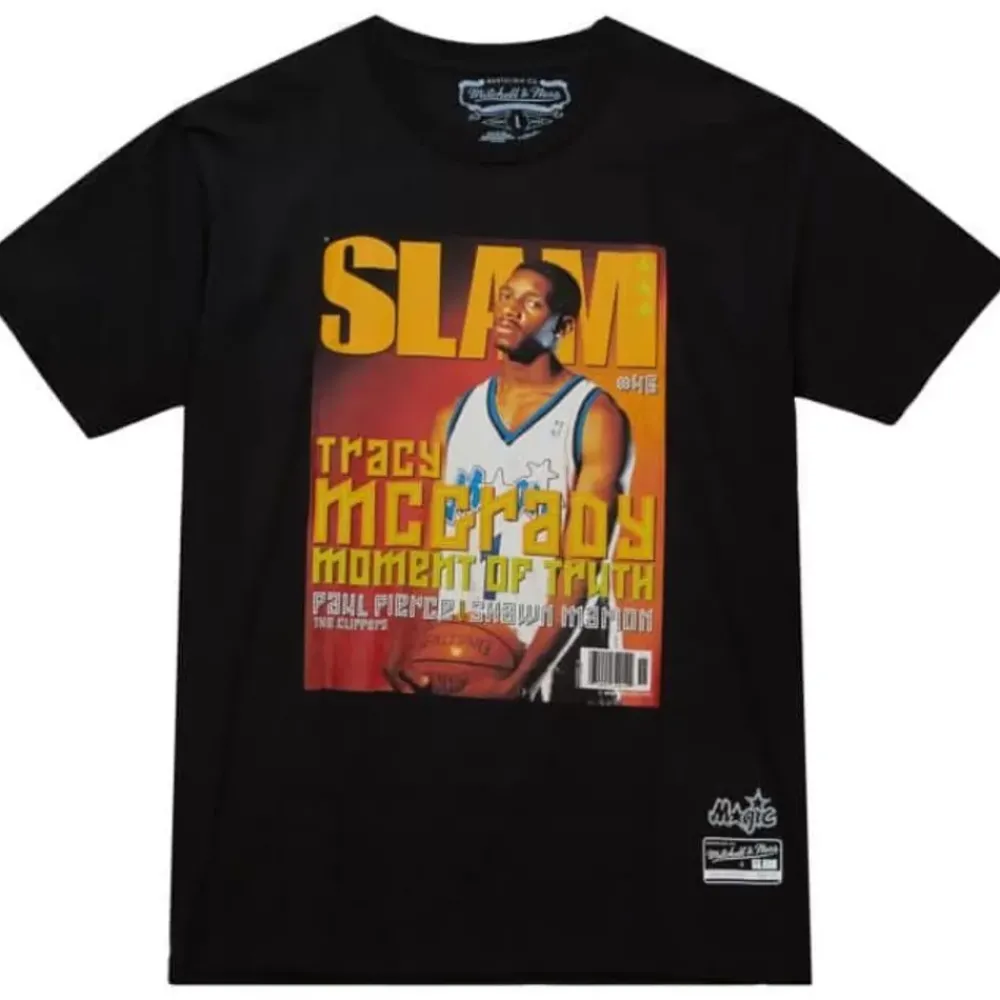 Apparel Mitchell & Ness T-Shirts & Tops-Slam Cover Orlando Magic Tracy Mcgrady