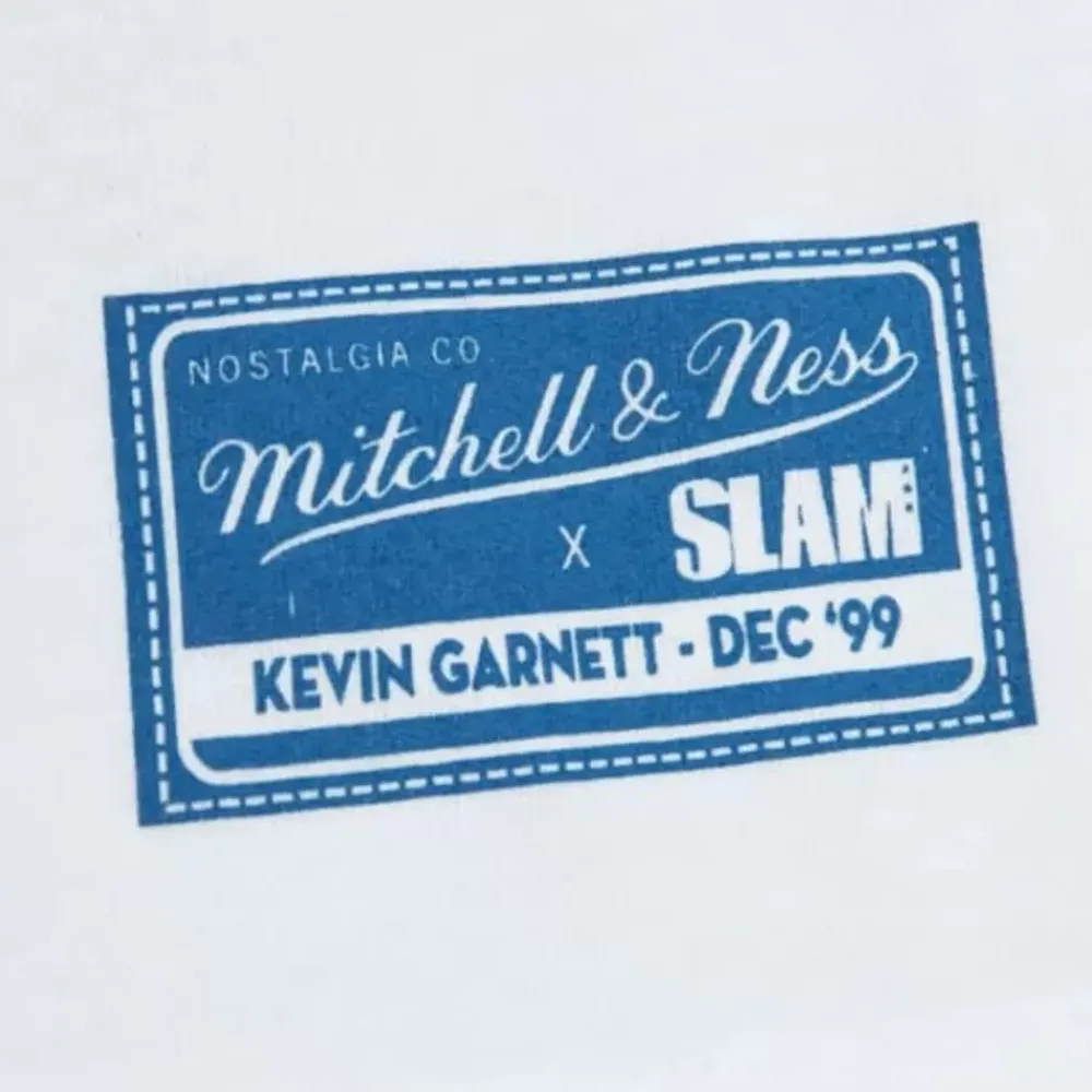 Apparel Mitchell & Ness T-Shirts & Tops-Slam Cover Tee Minnesota Timberwolves Kevin Garnett