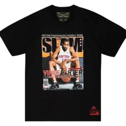 Apparel Mitchell & Ness T-Shirts & Tops-Slam Cover Tee Toronto Raptors 2000 Vince Carter