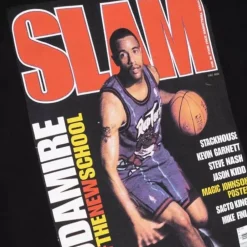 Apparel Mitchell & Ness T-Shirts & Tops-Slam Cover Tee Toronto Raptors 1996 Damon Stoudamire