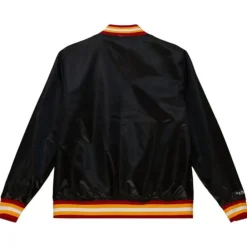 Apparel Mitchell & Ness Jackets & Outerwear-Slap Sticker Reversible Jacket Atlanta Hawks