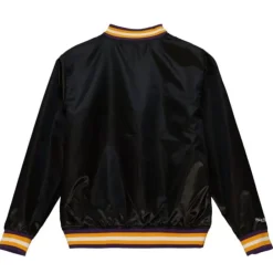 Apparel Mitchell & Ness Jackets & Outerwear-Slap Sticker Reversible Jacket Los Angeles Lakers
