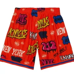 Apparel Mitchell & Ness Shorts-Slap Sticker Swingman New York Knicks 1991-92 Shorts