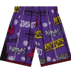 Apparel Mitchell & Ness Shorts-Slap Sticker Swingman Toronto Raptors 1998-99 Shorts