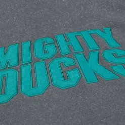 Apparel Mitchell & Ness Hoodies & Sweatshirts-Snow Washed Fleece Crew Anaheim Ducks
