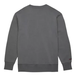 Apparel Mitchell & Ness Hoodies & Sweatshirts-Snow Washed Fleece Crew Current Logo Colorado Avalanche