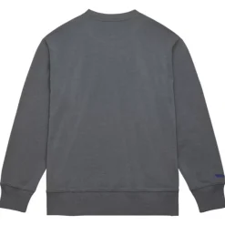 Apparel Mitchell & Ness Hoodies & Sweatshirts-Snow Washed Fleece Crew Golden State Warriors