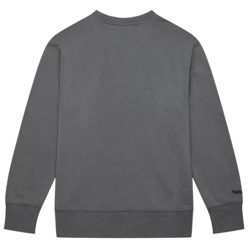 Apparel Mitchell & Ness Hoodies & Sweatshirts-Snow Washed Fleece Crew Kansas City Chiefs