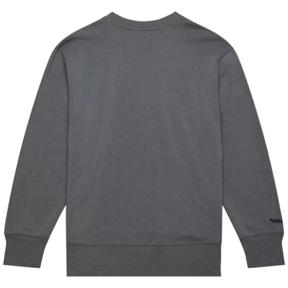 Apparel Mitchell & Ness Hoodies & Sweatshirts-Snow Washed Fleece Crew New York Rangers