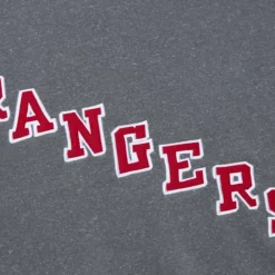 Apparel Mitchell & Ness Hoodies & Sweatshirts-Snow Washed Fleece Crew New York Rangers