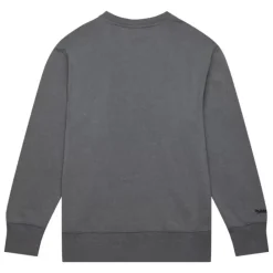 Apparel Mitchell & Ness Hoodies & Sweatshirts-Snow Washed Fleece Crew Oakland Raiders