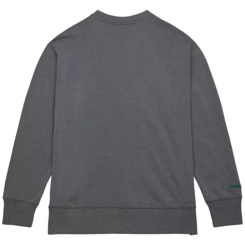 Apparel Mitchell & Ness Hoodies & Sweatshirts-Snow Washed Fleece Crew Philadelphia Eagles