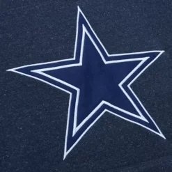 Apparel Mitchell & Ness Hoodies & Sweatshirts-Snow Washed Fleece Hoodie Dallas Cowboys