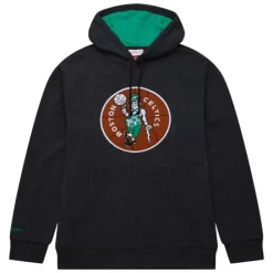 Apparel Mitchell & Ness Hoodies & Sweatshirts-Snow Washed Fleece Hoodie Boston Celtics