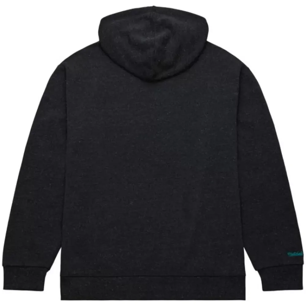 Apparel Mitchell & Ness Hoodies & Sweatshirts-Snow Washed Fleece Hoodie Charlotte Hornets