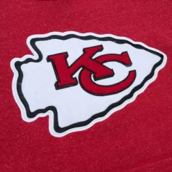 Apparel Mitchell & Ness Hoodies & Sweatshirts-Snow Washed Fleece Hoodie Kansas City Chiefs
