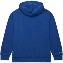 Apparel Mitchell & Ness Hoodies & Sweatshirts-Snow Washed Fleece Hoodie Golden State Warriors