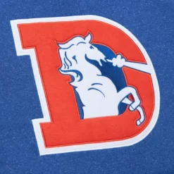 Apparel Mitchell & Ness Hoodies & Sweatshirts-Snow Washed Fleece Hoodie Denver Broncos