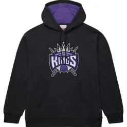 Apparel Mitchell & Ness Hoodies & Sweatshirts-Snow Washed Fleece Hoodie Sacramento Kings