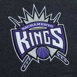 Apparel Mitchell & Ness Hoodies & Sweatshirts-Snow Washed Fleece Hoodie Sacramento Kings