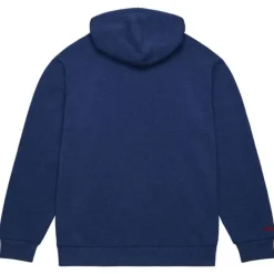 Apparel Mitchell & Ness Hoodies & Sweatshirts-Snow Washed Fleece Hoodie Vintage Logo Philadelphia Phillies