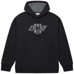 Apparel Mitchell & Ness Hoodies & Sweatshirts-Snow Washed Fleece Hoodie Los Angeles Kings
