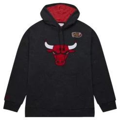 Apparel Mitchell & Ness Hoodies & Sweatshirts-Snow Washed Fleece Hoodie Chicago Bulls