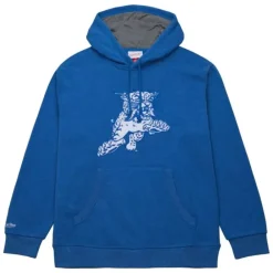 Apparel Mitchell & Ness Hoodies & Sweatshirts-Snow Washed Fleece Hoodie University Of Kentucky
