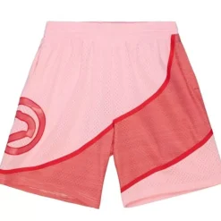 Apparel Mitchell & Ness Shorts-Space Knit Swingman Atlanta Hawks 1986-87 Shorts