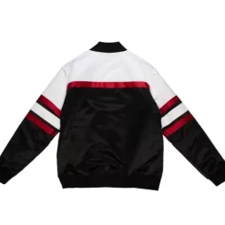Apparel Mitchell & Ness Jackets & Outerwear-Special Script Heavyweight Satin Jacket Atlanta Falcons