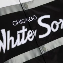Apparel Mitchell & Ness Jackets & Outerwear-Special Script Heavyweight Satin Jacket Chicago White Sox