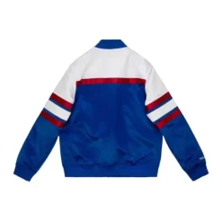 Apparel Mitchell & Ness Jackets & Outerwear-Special Script Heavyweight Satin Jacket New York Giants