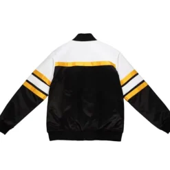 Apparel Mitchell & Ness Jackets & Outerwear-Special Script Heavyweight Satin Jacket Pittsburgh Steelers