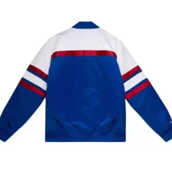 Apparel Mitchell & Ness Jackets & Outerwear-Special Script Heavyweight Satin Jacket Chicago Cubs