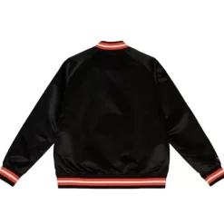 Apparel Mitchell & Ness Jackets & Outerwear-Special Script Light Weight Satin Jacket Philadelphia Flyers