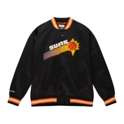 Apparel Mitchell & Ness Jackets & Outerwear-Special Script Lightweight Satin Jacket Phoenix Suns