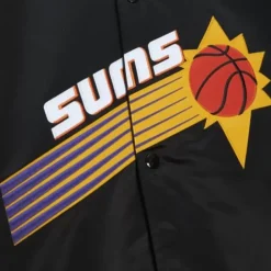 Apparel Mitchell & Ness Jackets & Outerwear-Special Script Lightweight Satin Jacket Phoenix Suns