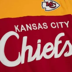 Apparel Mitchell & Ness T-Shirts & Tops-Special Script Long Sleeve Kansas City Chiefs