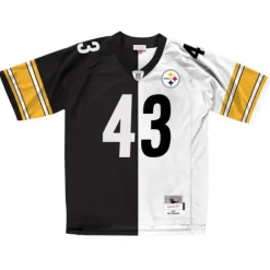 Jerseys Mitchell & Ness -Split Home & Away Legacy Troy Polamalu Pittsburgh Steelers Home 2005 Jersey